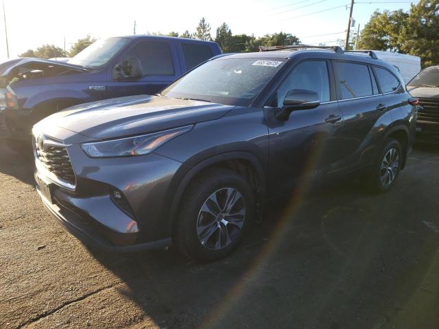 TOYOTA HIGHLANDER 2023 مع رقم تعريف المركبة 5TDKDRBH1PS014288 - صورة من المزاد