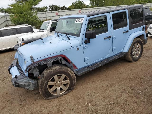 JEEP WRANGLER U 2012 with VIN 1C4BJWEG7CL200195 - Photo from auction