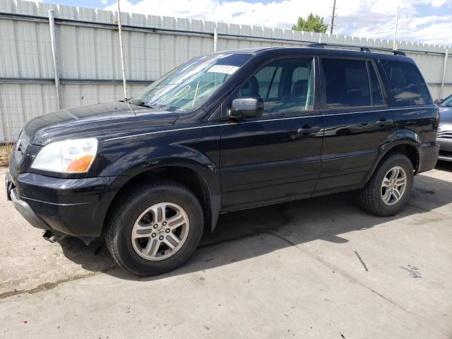 HONDA PILOT EXL 2004 with VIN 2HKYF18564H509963 - Photo from auction
