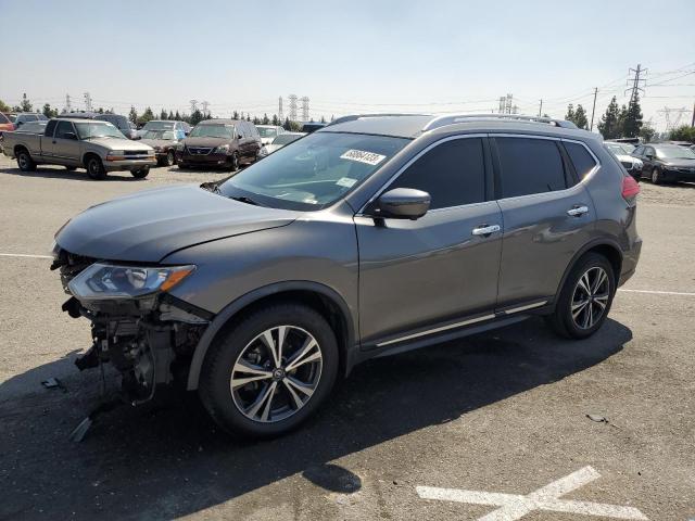 NISSAN ROGUE S 2017 with VIN JN8AT2MT2HW393024 - Photo from auction