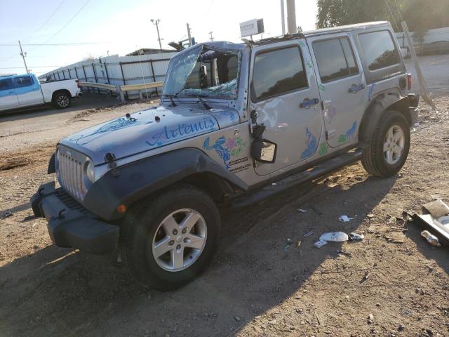 JEEP WRANGLER U 2015 with VIN 1C4BJWDG0FL676200 - Photo from auction