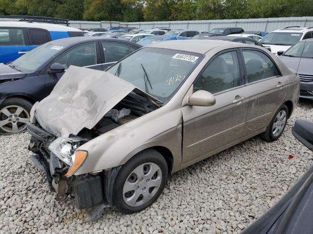 KIA SPECTRA LX 2006 with VIN KNAFE121265292864 - Photo from auction