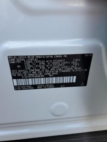 Photo 14 from auction – 2014 TOYOTA RAV4 LE with VIN 2T3ZFREV5EW098380