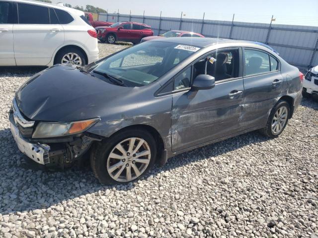 HONDA CIVIC EXL 2012 with VIN 19XFB2F92CE017481 - Photo from auction