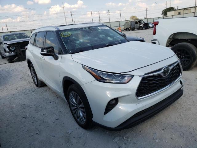 Photo 4 from auction – 2022 TOYOTA HIGHLANDER with VIN 5TDFZRAH6NS099047