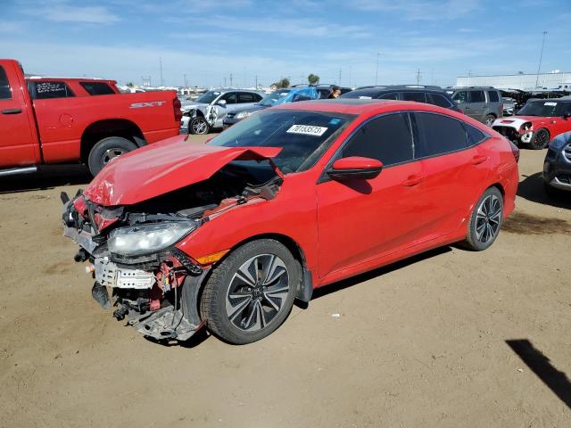 HONDA CIVIC EX 2016 with VIN 2HGFC1F34GH656654 - Photo from auction