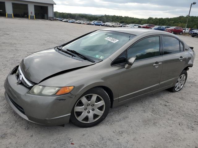 Photo 1 from auction – 2008 HONDA CIVIC LX with VIN 2HGFA16558H349342