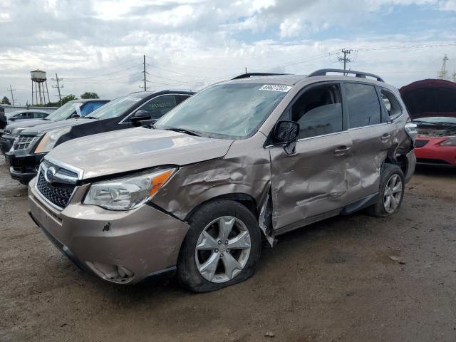 SUBARU FORESTER 2 2015 with VIN JF2SJARCXFH445401 - Photo from auction