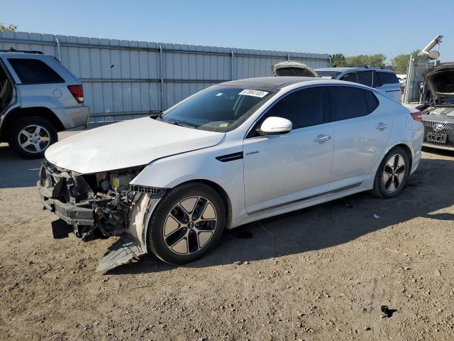 KIA OPTIMA HYB 2013 with VIN KNAGM4AD1D5061214 - Photo from auction
