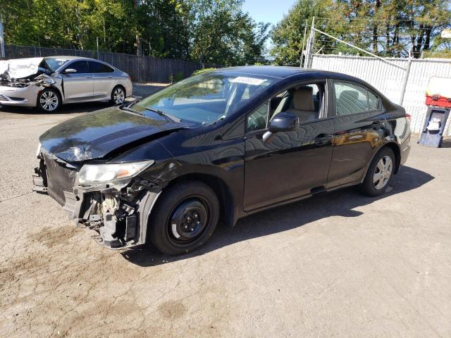 HONDA CIVIC LX 2013 with VIN 2HGFB2F55DH503657 - Photo from auction