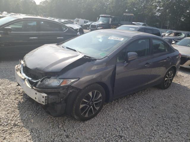 HONDA CIVIC EX 2015 with VIN 19XFB2F80FE043542 - Photo from auction