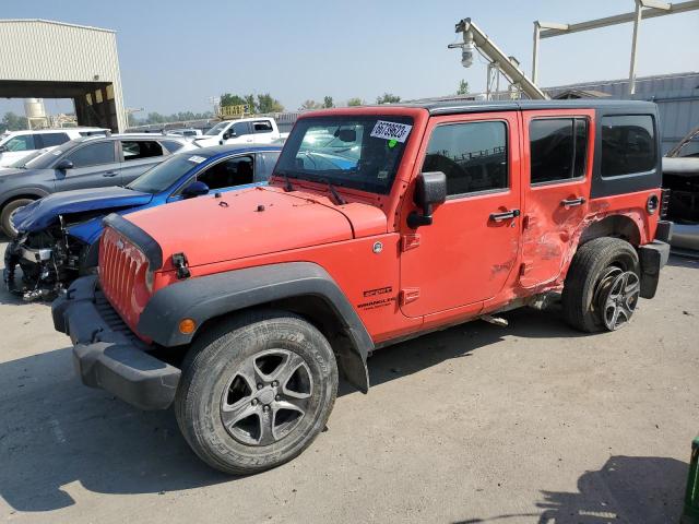JEEP WRANGLER U 2013 with VIN 1C4BJWDG4DL682336 - Photo from auction