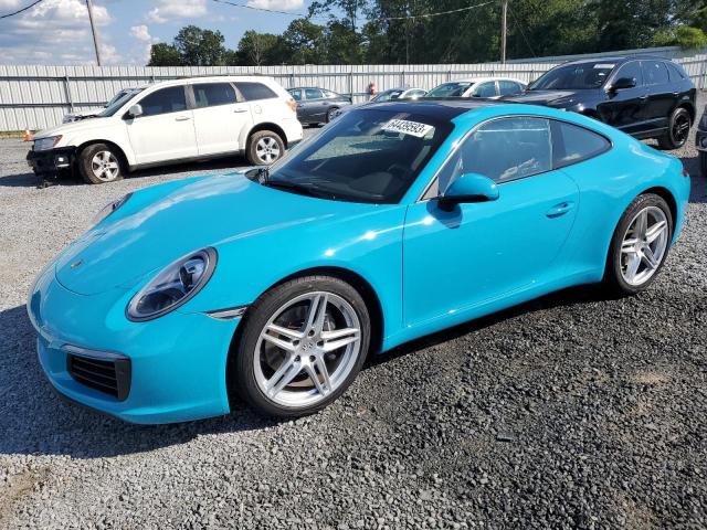 Photo 1 from auction – 2019 PORSCHE 911 CARRER with VIN WP0AA2A91KS104143