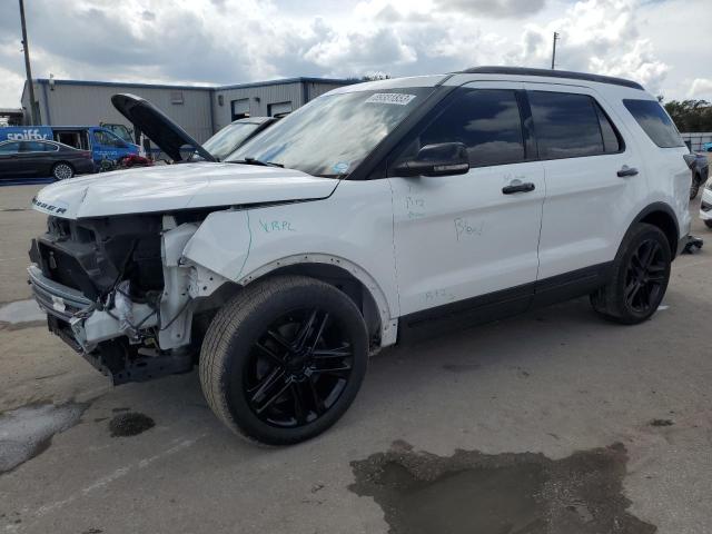 FORD EXPLORER X 2017 with VIN 1FM5K7D82HGB33849 - Photo from auction