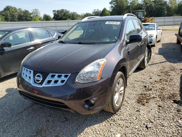 NISSAN ROGUE S 2013 with VIN JN8AS5MT1DW006297 - Photo from auction