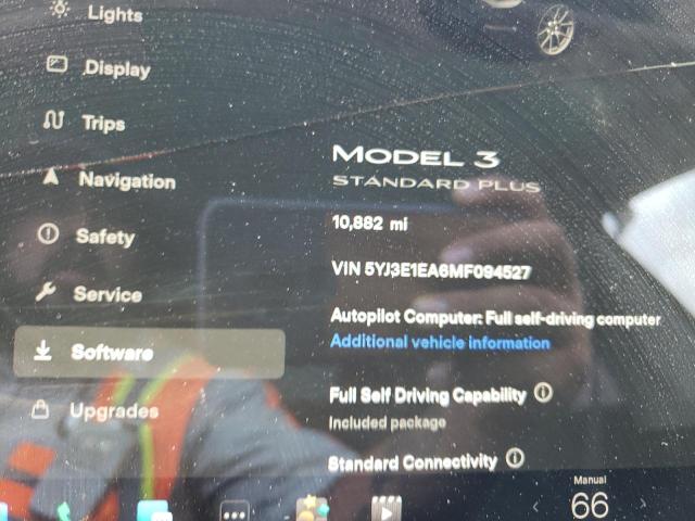 Photo 9 from auction – 2021 TESLA MODEL 3 with VIN 5YJ3E1EA6MF094527