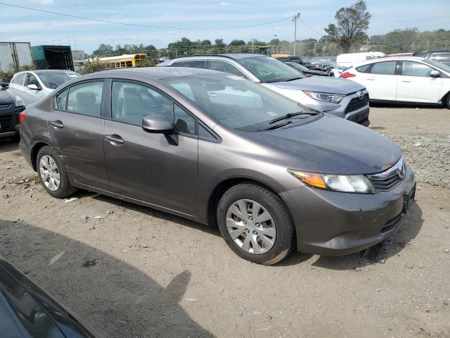 Photo 4 from auction – 2012 HONDA CIVIC LX with VIN 2HGFB2F57CH603502