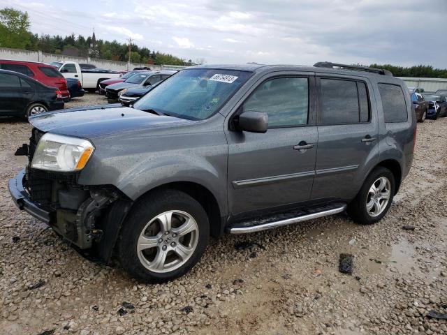 HONDA PILOT EXL 2012 with VIN 5FNYF4H67CB008796 - Photo from auction