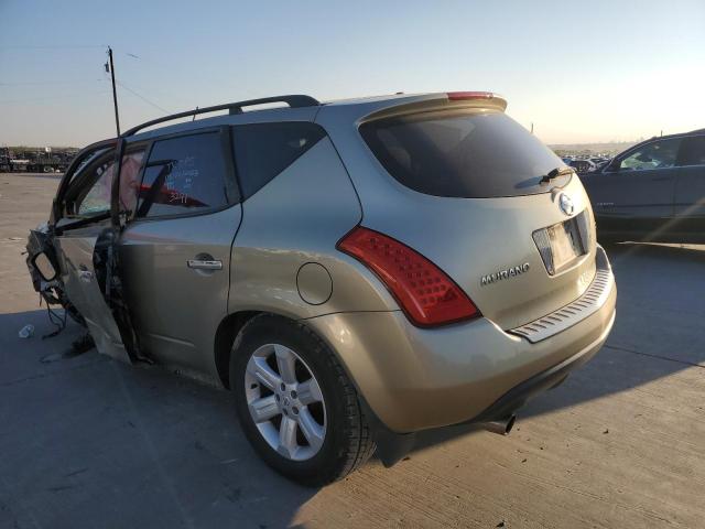 Photo 2 from auction – 2006 NISSAN MURANO SL with VIN JN8AZ08T46W403241