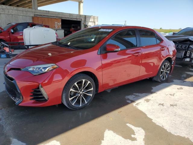 TOYOTA COROLLA L 2017 with VIN 2T1BURHE0HC792783 - Photo from auction