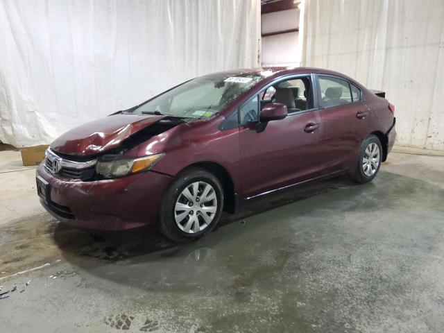 HONDA CIVIC LX 2012 with VIN 2HGFB2F51CH579987 - Photo from auction