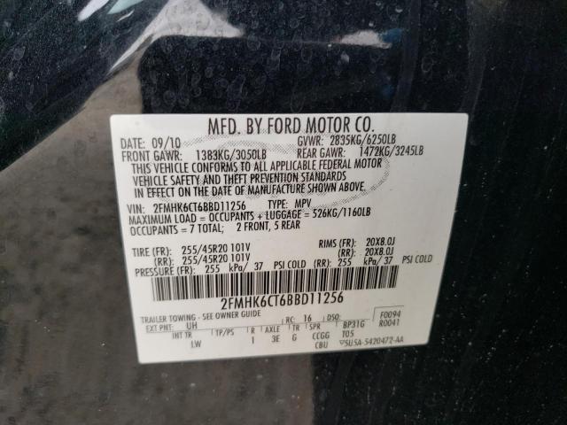 Photo 14 from auction – 2011 FORD FLEX SEL with VIN 2FMHK6CT6BBD11256