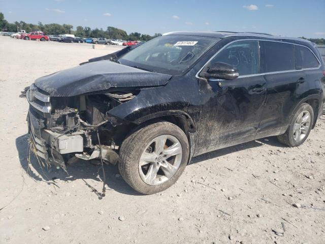 TOYOTA HIGHLANDER 2017 с VIN 5TDDZRFH7HS411686 - Снимка от търг
