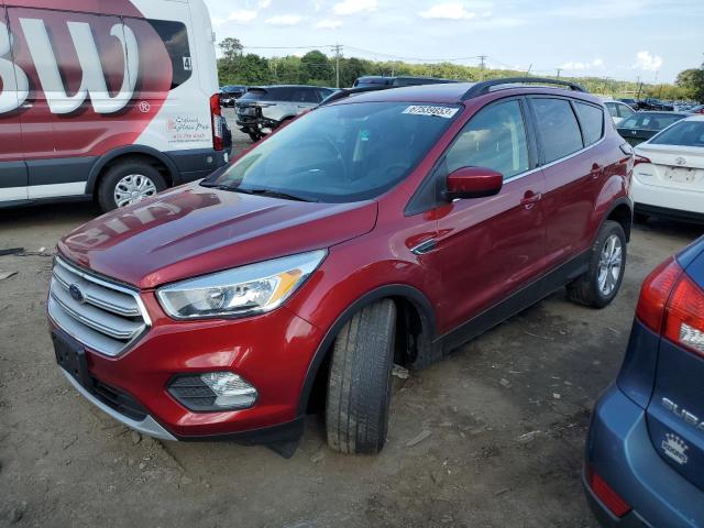 FORD ESCAPE SE 2018 with VIN 1FMCU0GD4JUC17194 - Photo from auction