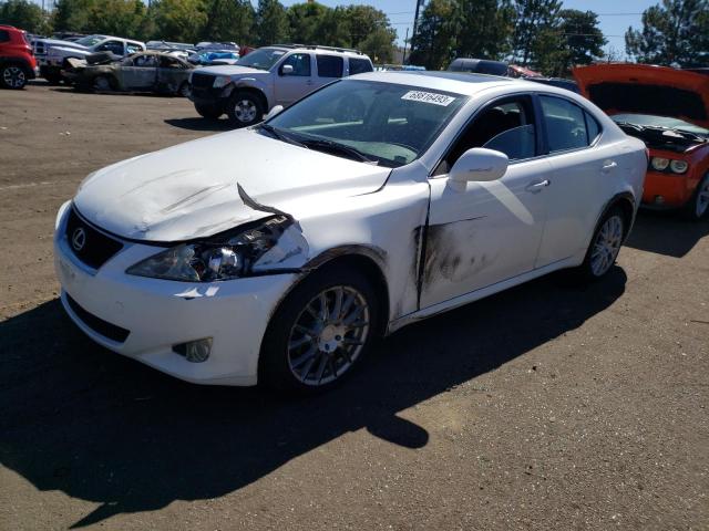 LEXUS IS 250 2007 with VIN JTHCK262272014989 - Photo from auction