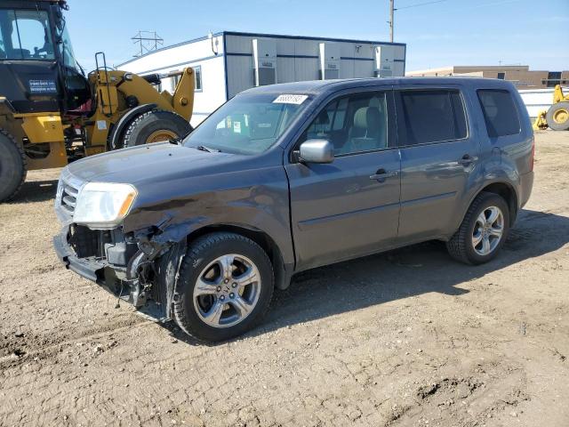 HONDA PILOT EXL 2013 with VIN 5FNYF4H54DB034457 - Photo from auction