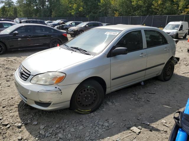 TOYOTA COROLLA CE 2003 с VIN 2T1BR32E03C018212 - Фото с аукциона