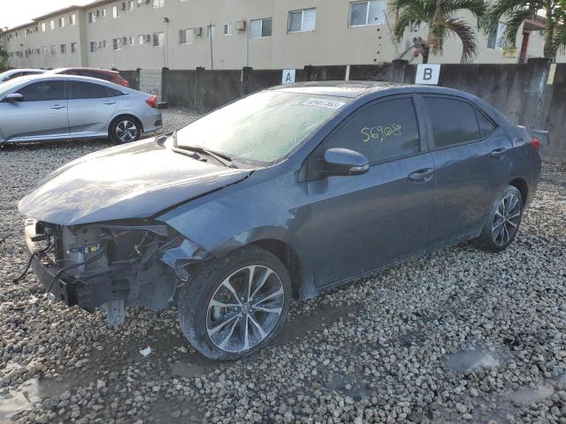 TOYOTA COROLLA L 2019 with VIN 5YFBURHE3KP865314 - Photo from auction
