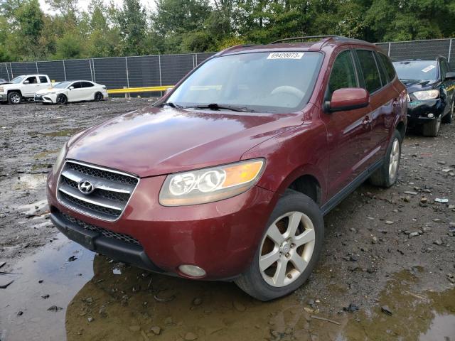 HYUNDAI SANTA FE S 2007 with VIN 5NMSH73E27H059062 - Photo from auction