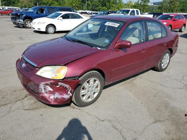 صورة رقم 1 من المزاد - 2003 HONDA CIVIC مع VIN 2HGES26883H557216