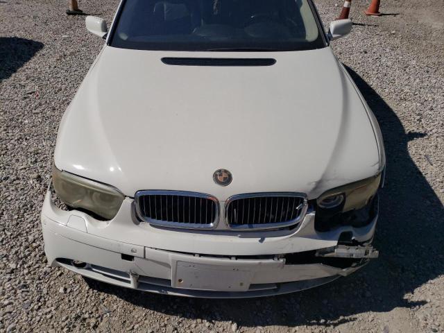 Photo 11 from auction – 2005 BMW 745 LI with VIN WBAGN63505DS58672