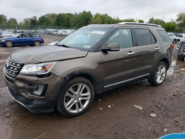 FORD EXPLORER L 2016 with VIN 1FM5K8F8XGGD11752 - Photo from auction