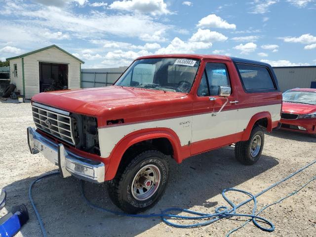 FORD BRONCO U10 1986 with VIN 1FMDU15N5GLA49201 - Photo from auction