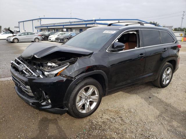 TOYOTA HIGHLANDER 2018 with VIN 5TDYZRFH3JS262605 - Photo from auction