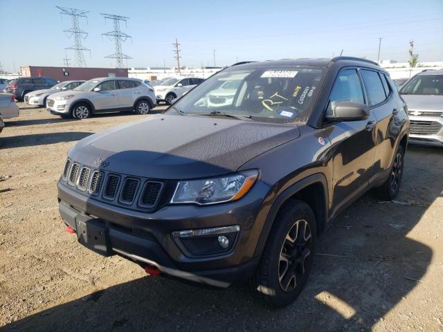 JEEP COMPASS TR 2019 with VIN 3C4NJDDB5KT740008 - Photo from auction