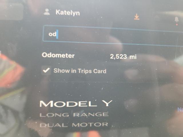 Photo 9 from auction – 2023 TESLA MODEL Y with VIN 7SAYGAEEXPF775171