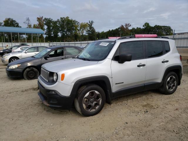 JEEP RENEGADE S 2017 with VIN ZACCJAAB4HPF79600 - Photo from auction
