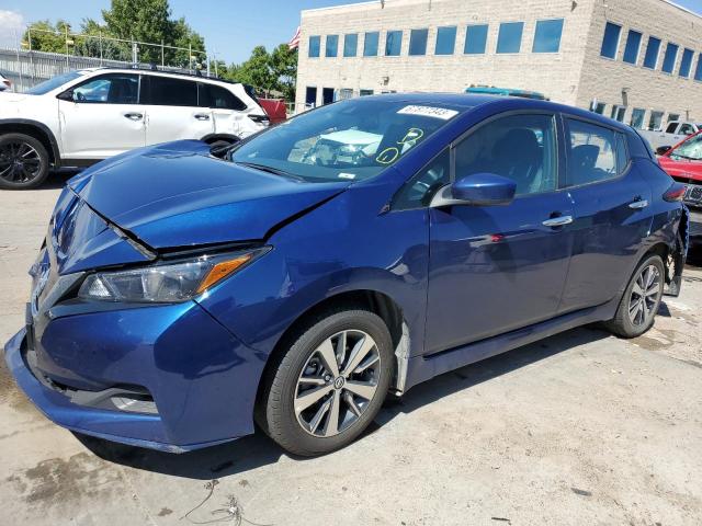 NISSAN LEAF S PLU 2021 with VIN 1N4BZ1BV2MC553708 - Photo from auction