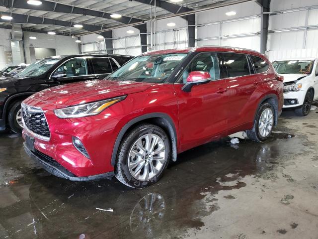 Снимка 1 от търг – 2021 TOYOTA HIGHLANDER с VIN 5TDDZRBH4MS159461