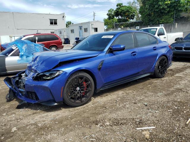 BMW M3 2022 with VIN WBS53AY06NFM70943 - Photo from auction