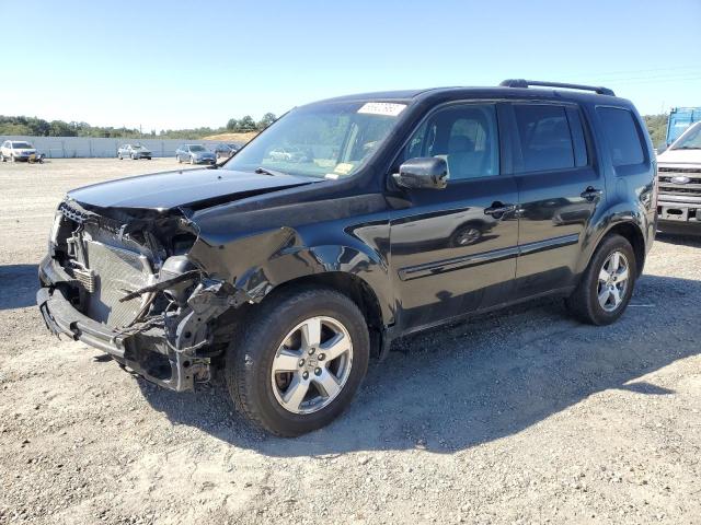 HONDA PILOT EX 2011 with VIN 5FNYF4H46BB004073 - Photo from auction
