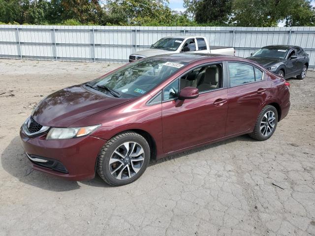 HONDA CIVIC EX 2013 with VIN 19XFB2F85DE247556 - Photo from auction