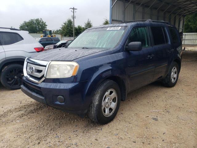 HONDA PILOT LX 2009 with VIN 5FNYF482X9B024187 - Photo from auction