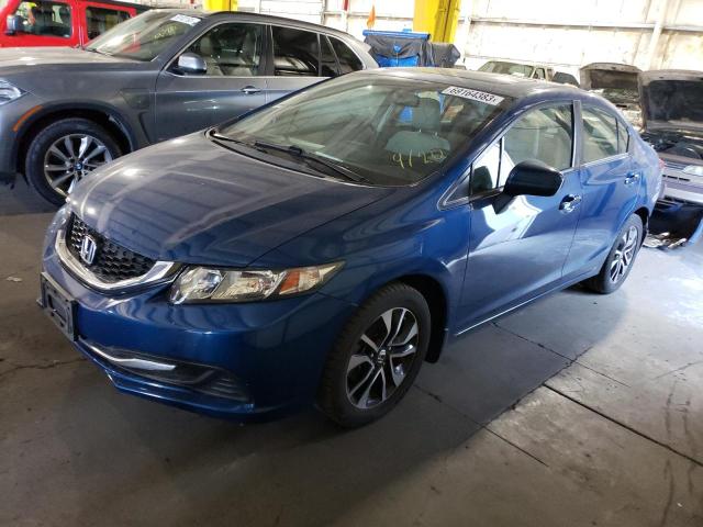 Photo 1 from auction – 2015 HONDA CIVIC EX with VIN 2HGFB2F81FH535177