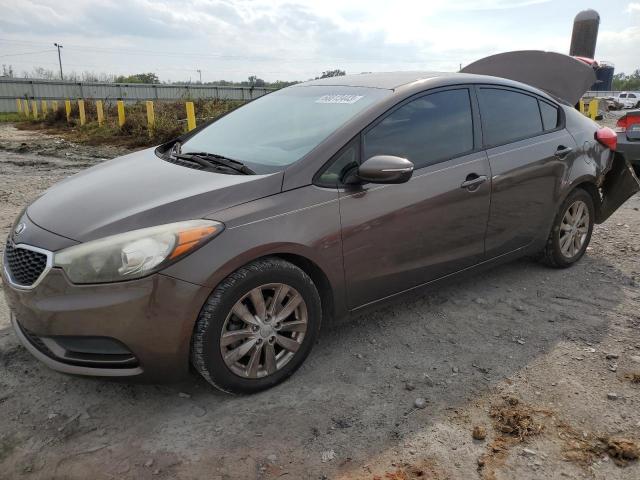 KIA FORTE LX 2014 with VIN KNAFX4A68E5120569 - Photo from auction
