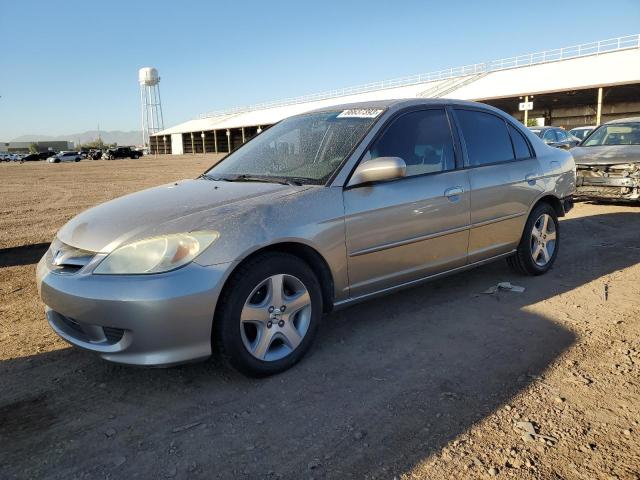 HONDA CIVIC EX 2005 with VIN 1HGES26745L007489 - Photo from auction